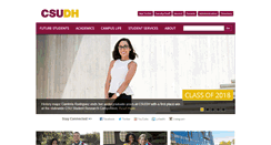 Desktop Screenshot of csudh.edu