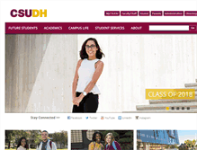 Tablet Screenshot of csudh.edu